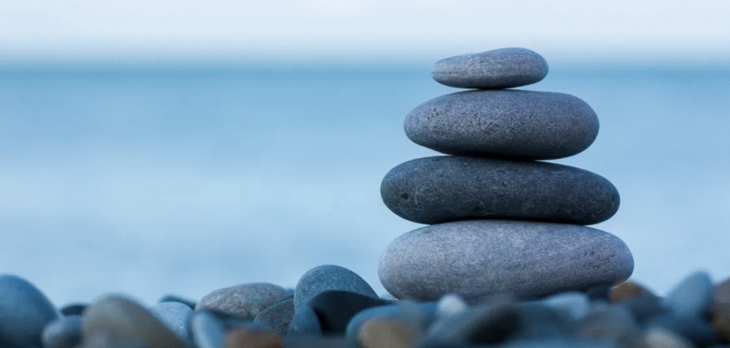 Balanced rocks for hypnosis services
